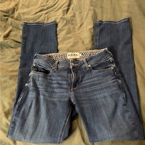 Ariat Women's Medium Blue Straight Leg Jeans